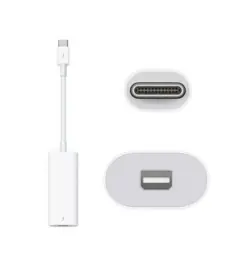 Apple Thunderbolt 3 (USB-C) – Thunderbolt 2