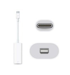 Apple Thunderbolt 3 (USB-C) – Thunderbolt 2