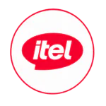 itel Red Speech Bubble Logo